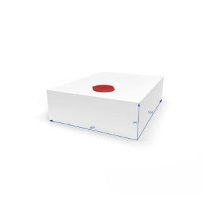 SERBATOIO BIANCO PER ACQUA 30LT 55X40X14 (AXBXH)