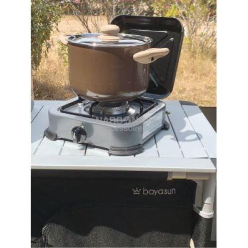 FORNELLO 1 FUOCO BUTANO/PROPANO NERO