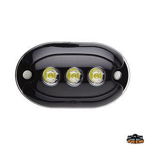 LUCE SUBACQUEA LED 3 LED X1W WHITE SCOCCA NERA