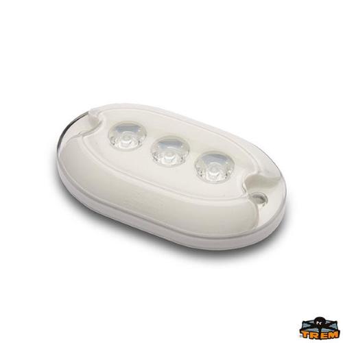 LUCE SUBACQUEA LED 3 LED X1W WHITE SCOCCA BIANCA