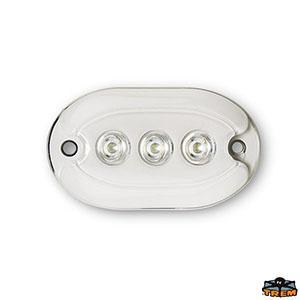 LUCE SUBACQUEA LED 3 LED X1W WHITE SCOCCA BIANCA