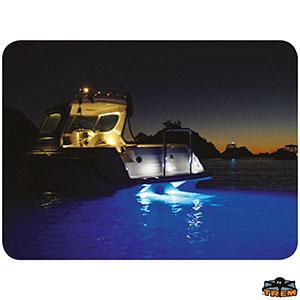 LUCE SUBACQUEA LED 6 LED X1W BLU