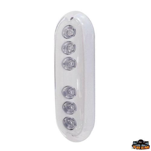 LUCE SUBACQUEA LED 6 LED X3W BLU