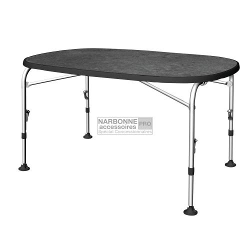 TAVOLO ALLUMINIO PIEGHEVOLE SUPERB 4P 132 X 90