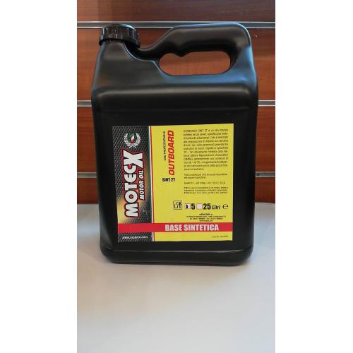 OLIO FUORIBORDO OUTBOARD SINT 2T 100% SINTETICO TCW3 5LT
