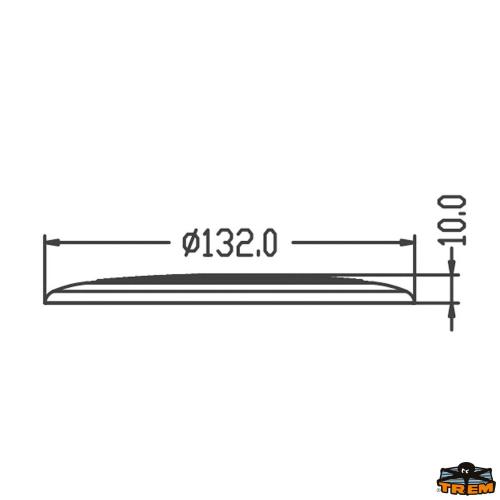 PLAFONIERA 12V LED AISI304