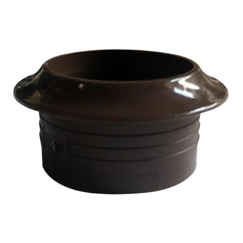 ROSETTA PER PUSH-LOCK MARRONE 34MM