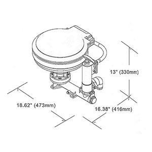 WC COMANDO MANUALE IN PLASTICA