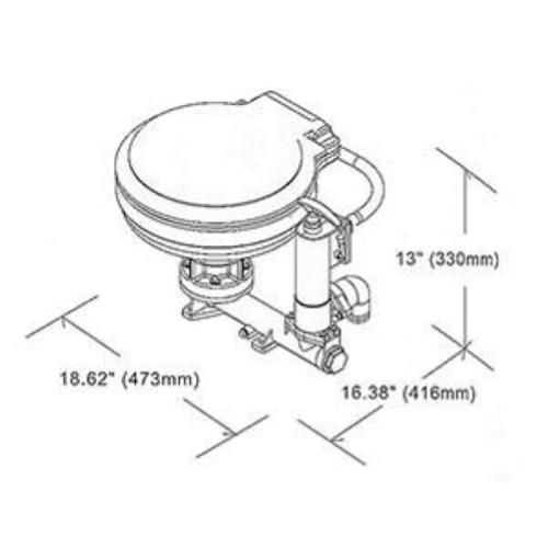 WC COMANDO MANUALE IN PLASTICA