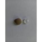 TAPPO COPRIVITI CON BASETTA NOCE CHIARO 12MM