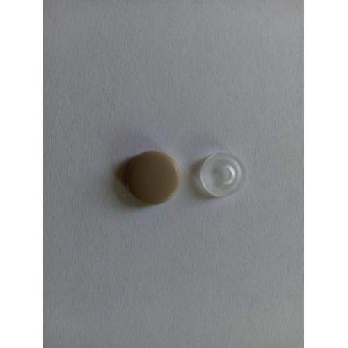 TAPPO COPRIVITI CON BASETTA NOCE CHIARO 12MM