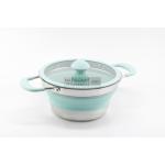 PENTOLA PIEGHEVOLE IN SILICONE 20CM