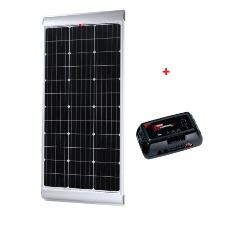 KIT PANEL SOLAR SOLENERGY MONOCRISTALINO 85W SOPORTES INTEGRADOS + SCE360B MPPT BLUETOOTH