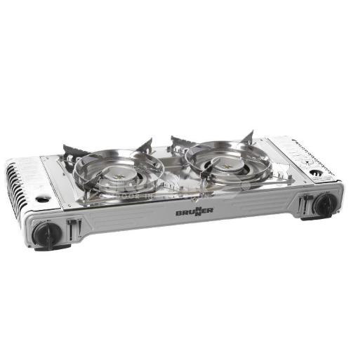 FORNELLO DA CAMPEGGIO A CARTUCCE DEVIL DOUBLE CON GRILL 0708017N