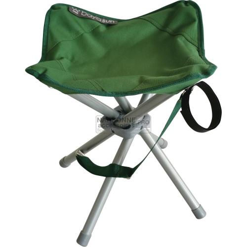 SGABELLO TREPIEDE ALLUMINIO VERDE