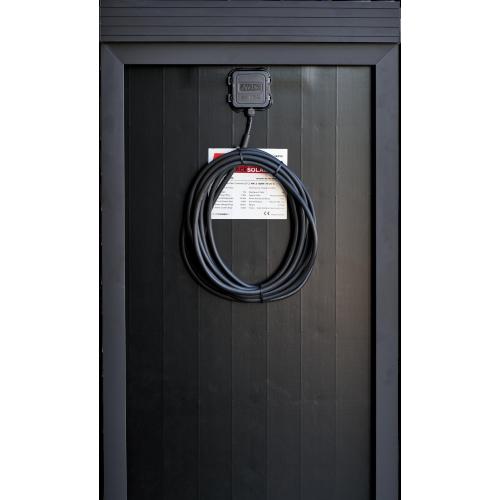 PANNELLO SOLARE MONOCRISTALLINO 165W BLACK SOLAR SUPPORTI INTEGRATI