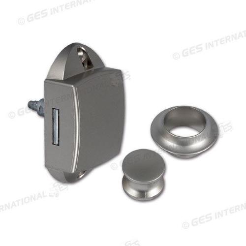 KIT PUSH-LOCK UNILATERALE NICHEL SATINATO