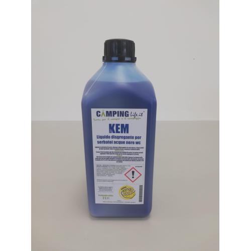 DISGREGANTE PER WC CAMPING-LIFE KEM LEMON 2LT BY FLOW