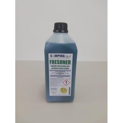 SGRASSANTE ACQUE GRIGIE CAMPING-LIFE FRESHNER LEMON 2LT BY FLOW