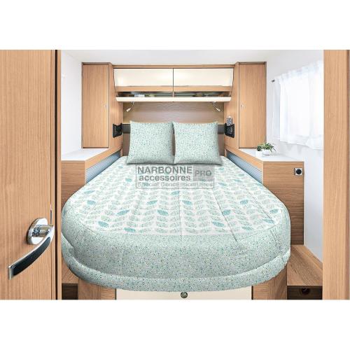 CAMA LISTA SIMPLY GREEN 140X210