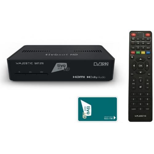 DECODER SATELLITARE TIVUSAT AD ALTA DEFINIZIONE SAT270
