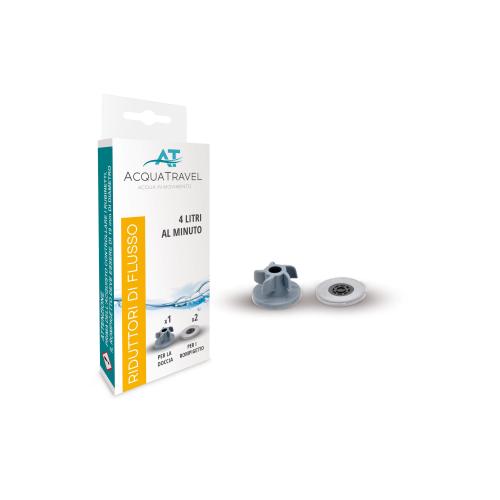 KIT 2 RIDUTTORI FLUSSO ACQUA + SANIGEN