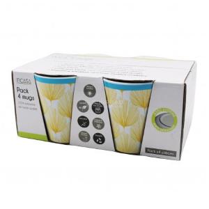 SET 4 TAZZE IN MELAMINA PAON