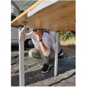 TAVOLO VALIGIA BAMBOU PIEGHEVOLE 100X72