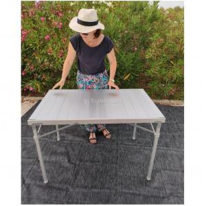 TAVOLO FLEX ALLUMINIO PIEGHEVOLE 113X70