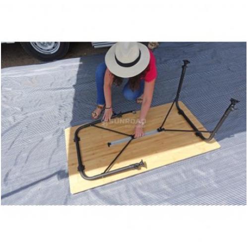 TAVOLO AGORA BAMBOU PIEGHEVOLE 130X68