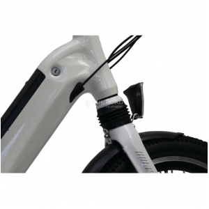 BICICLETTA ELETTRICA PIEGHEVOLE CONFORT PLUS 20P BIANCA