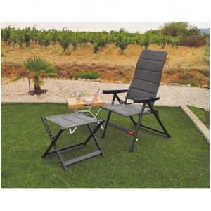 POGGIA GAMBE PER POLTRONA SOLEO GRIGIO