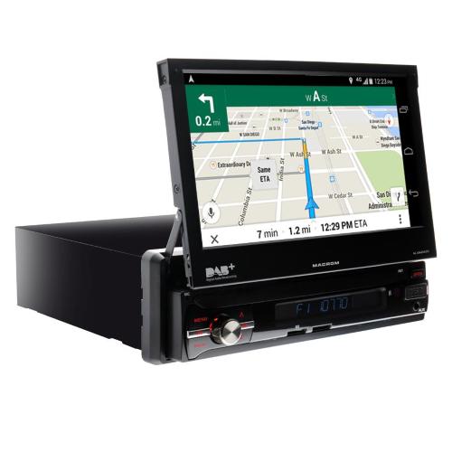 AUTORADIO MULTIMEDIALE CON NAVIGATORE 1DIN M-AN6560
