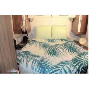 FERTIGES BETT CALIFORNIA SOMMER/WINTER 130X190 LINKER SCHNITT