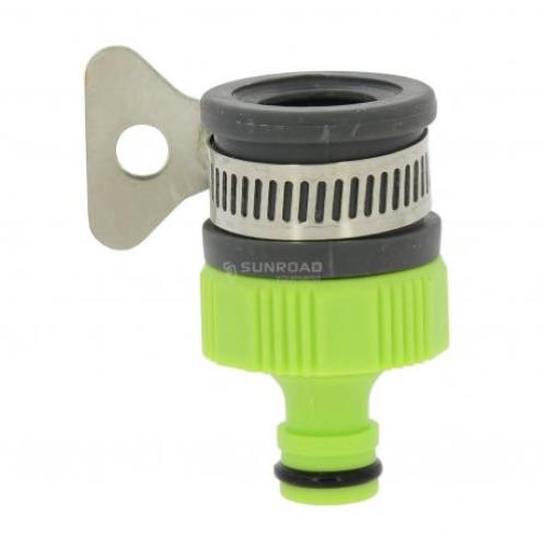 RACOR UNIVERSAL PARA GRIFO LISO, CON PORTA MANGUERA