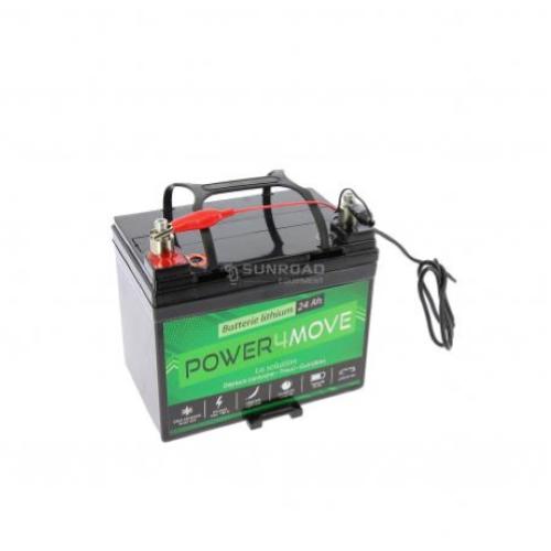 BATTERIA LITIO LiFePo4 PER MOVER E FRIGO 24AH POWER4MOVE