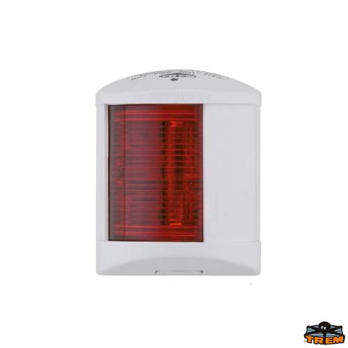 FANALE “CROCE EASY LED” 12V ROSSO SX 112,5°12MT BIANCO