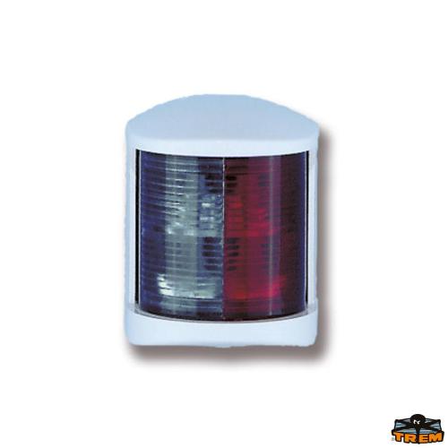 FANALE “CROCE EASY LED” 12V ROSSO/VERDE 225°12MT BIANCO