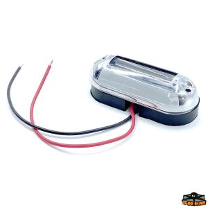 LUCE SUBACQUEA LED BIANCO FISSAGGIO PIANO 9LED