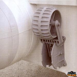 RUOTE ALAGGIO PER TENDER 100X270MM