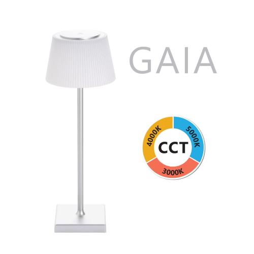 LAMPADA LED DA TAVOLO DIMMERABILE ARGENTO