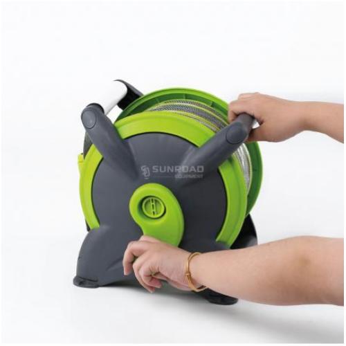 CARRETE CON MANGUERA DE AGUA 15M