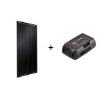 KIT PANEL SOLAR LIGHT SOLAR EVO MONOCRISTALINO 200W PRENSAESTOPAS TRASERO + SCE320B MPPT BLUETOOTH