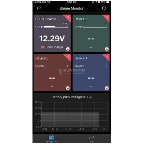 INDICADOR DE DIENTES AZUL PARA BATERÍAS DE GEL AGM
