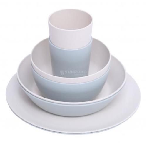 KIT PIATTI IN PLA 8PZ 