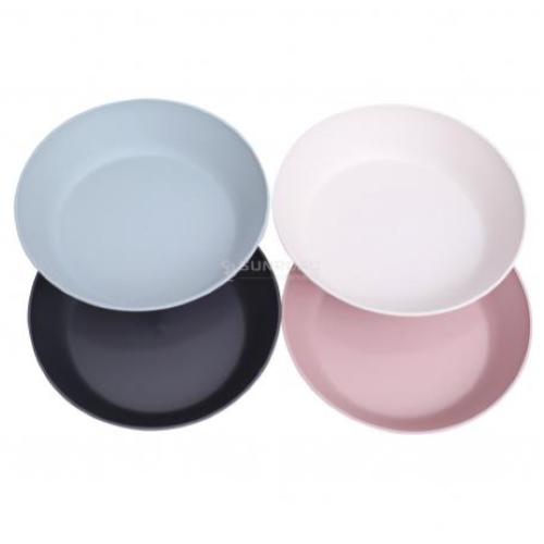 KIT PIATTI FONDI IN PLA 4PZ 