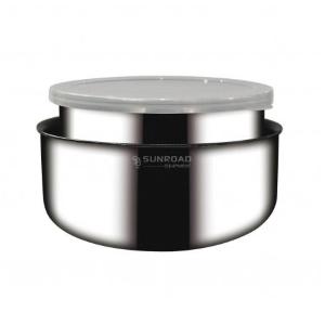 SET DI 2 PADELLE IN ACCIAIO 16 E 17CM