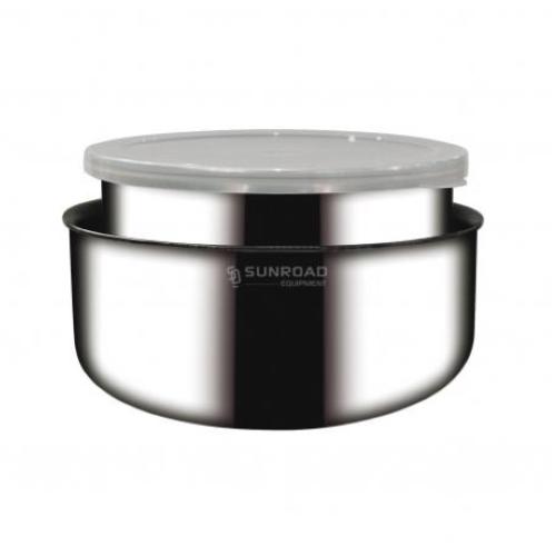 SET DI 2 PADELLE IN ACCIAIO 16 E 17CM