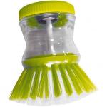 SPAZZOLA PER STOVIGLIE CON DOSATORE DI SAPONE