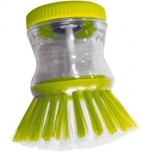 SPAZZOLA PER STOVIGLIE CON DOSATORE DI SAPONE